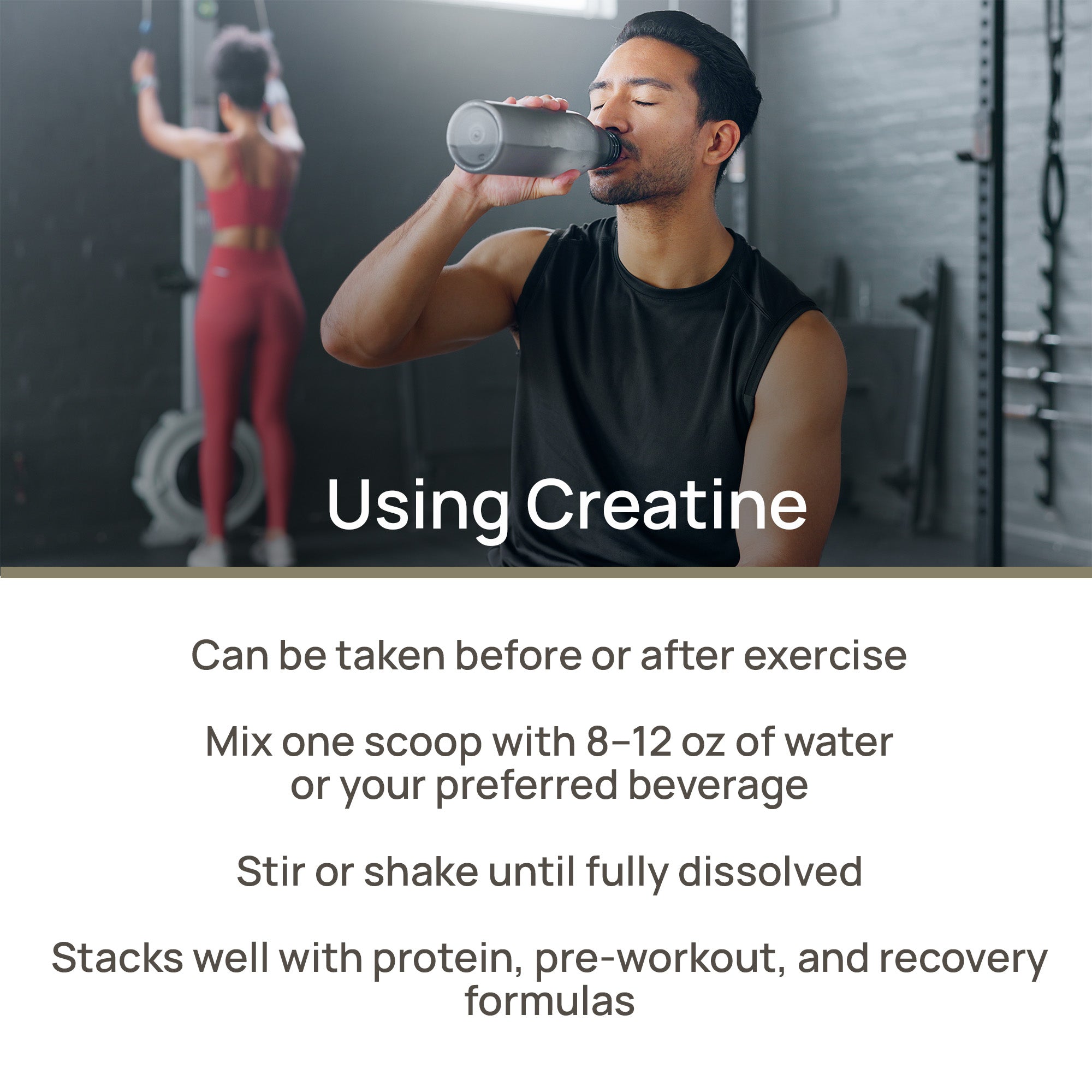 Creatine | Monohydrate Powder | Made with OptiCreatine™